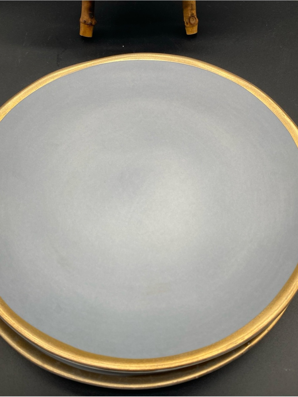 Crate and Barrel Salad Luncheon plates set of 4 - Picture 7 of 10